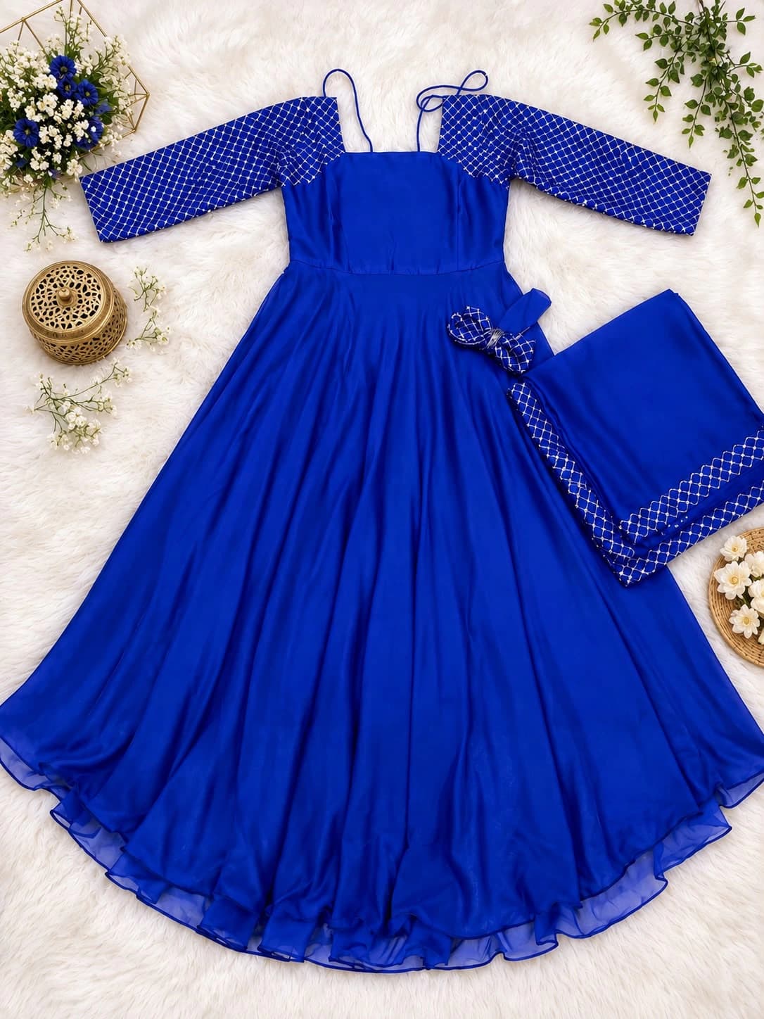 Sparkling Georgette Anarkali 3
