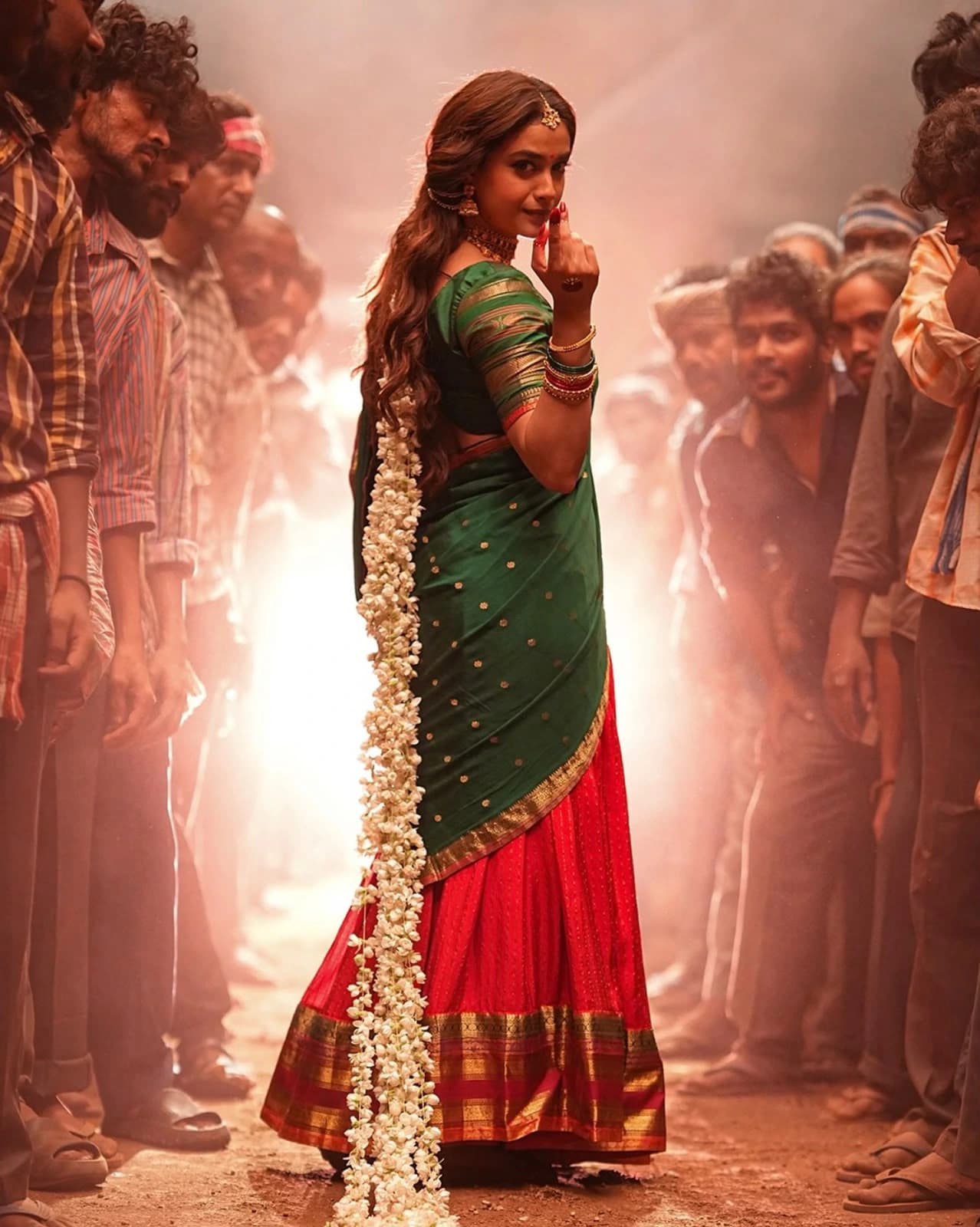 Soft Silk Zari Lehenga Set