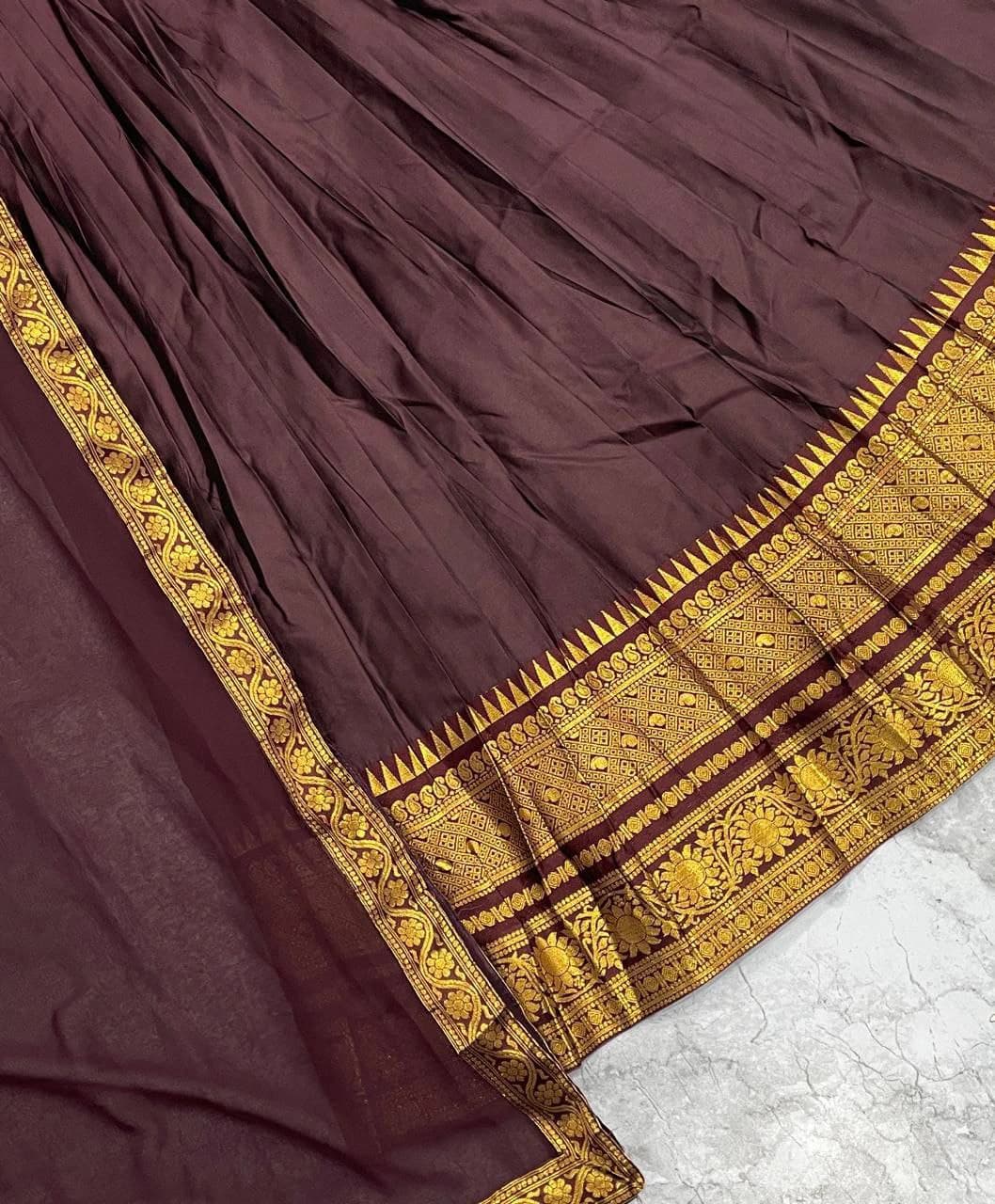 Kanjivaram Silk Lehenga Set 2