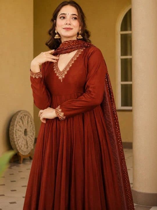 Viscose Kurti Dupatta Set 3