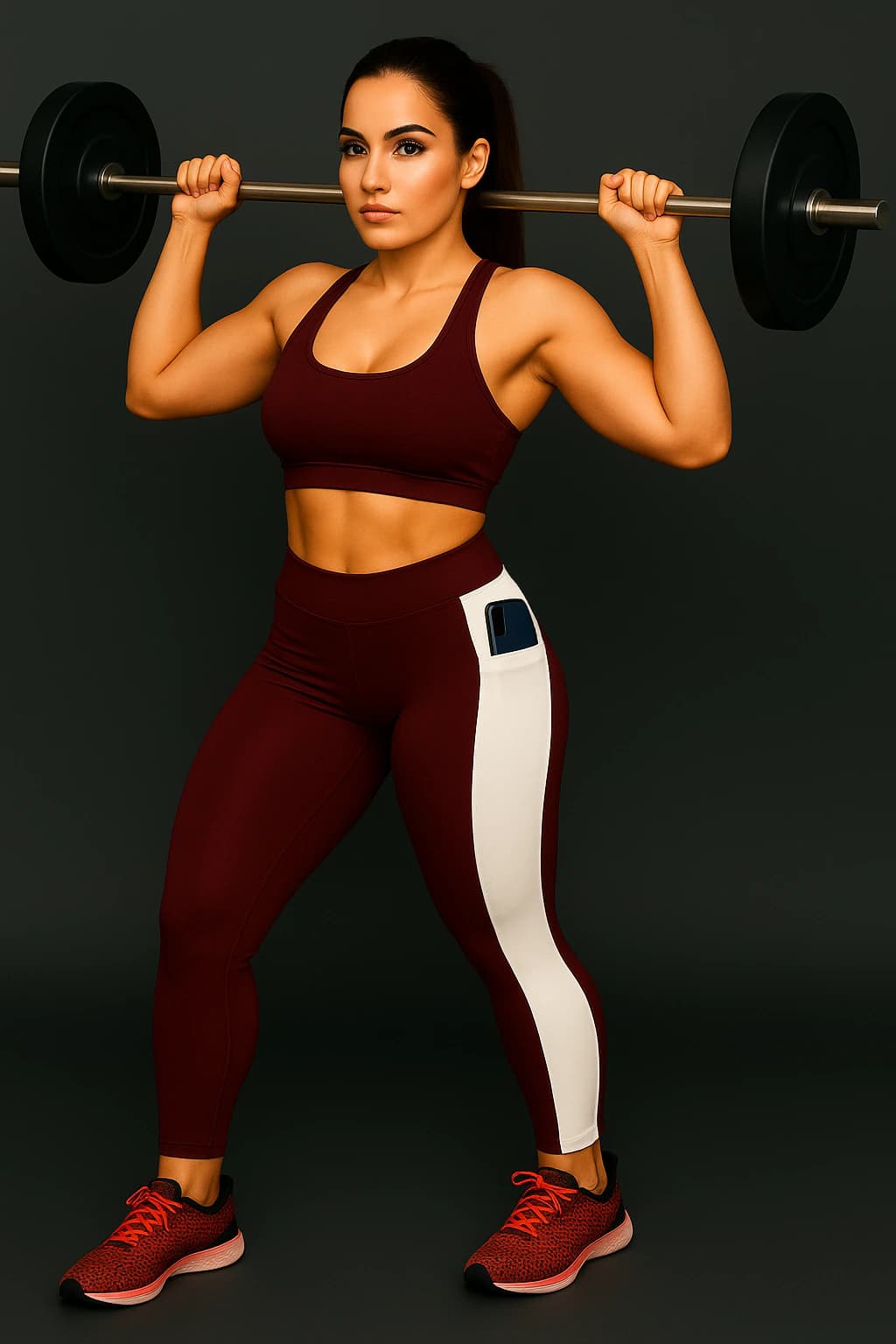 Women Sports Tights High Stretch Yoga Gym Workout Leggings 4
