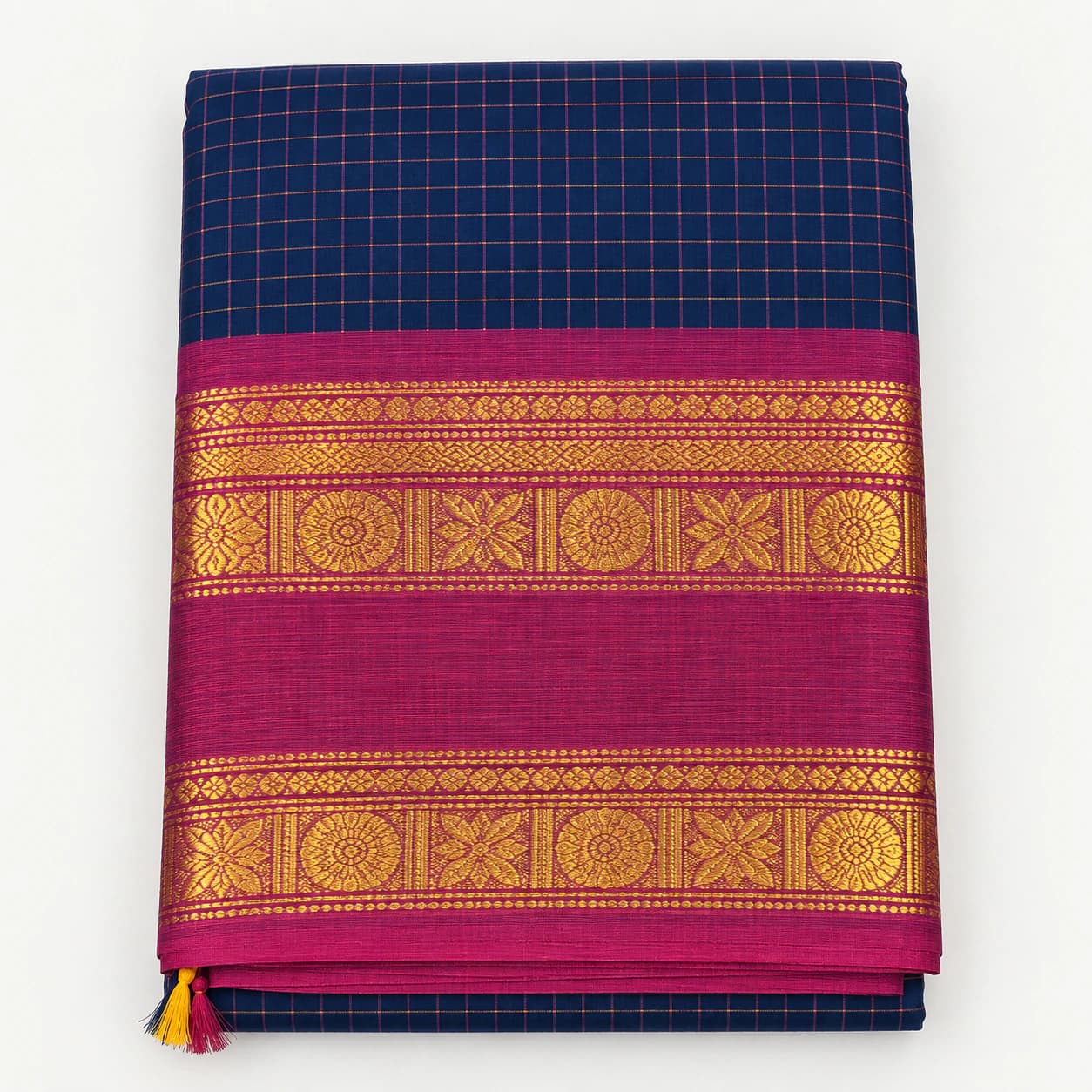 GANGA JAMUNA COTTON WITH BLOUSE