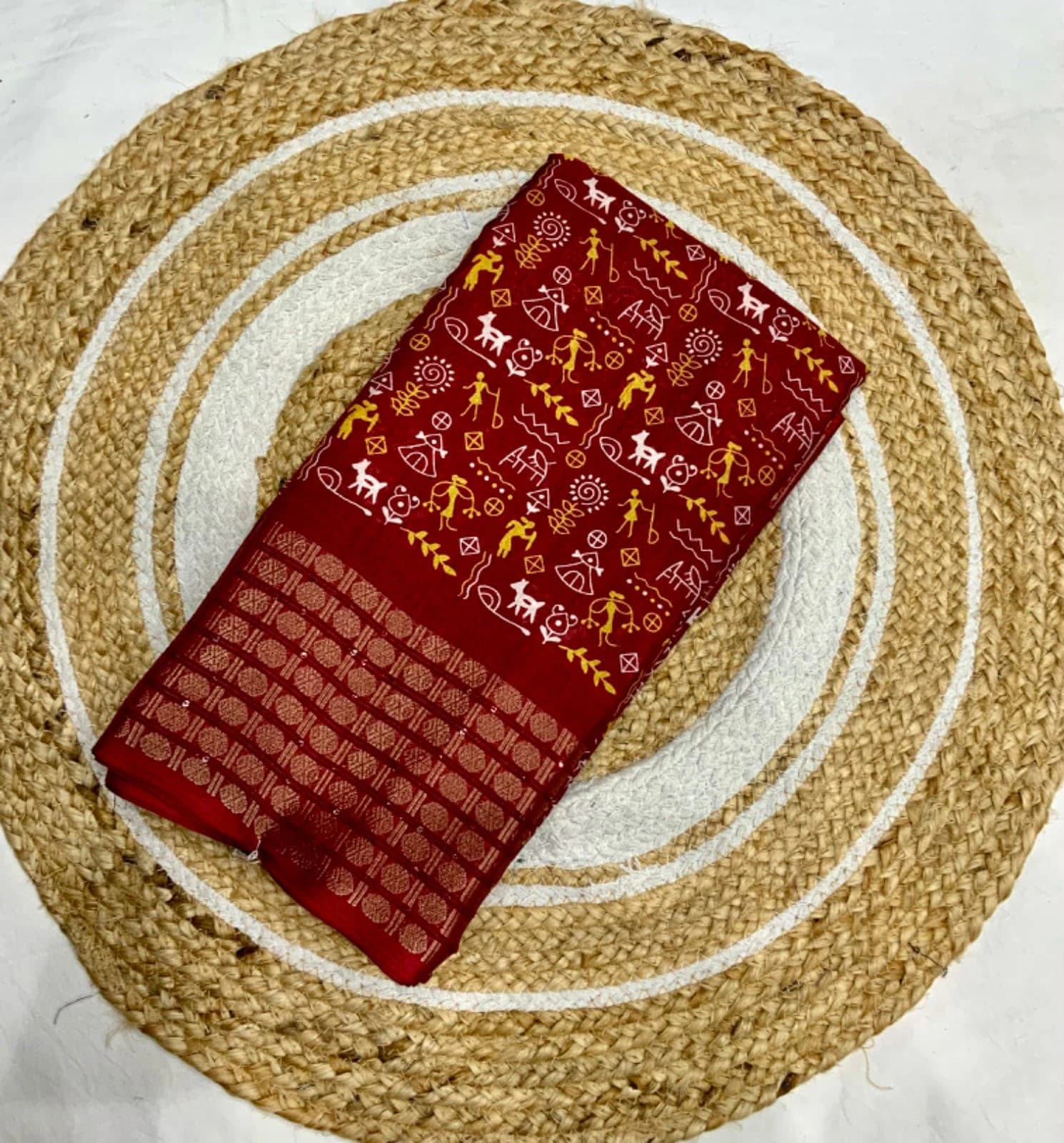 Dola Silk Kalamkari Saree 2