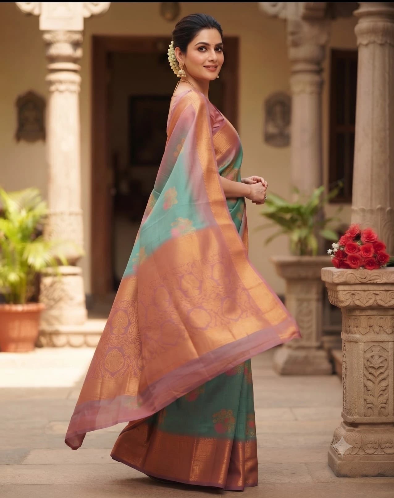 DIE & DIE SAREES  WITH BLOUSE 3