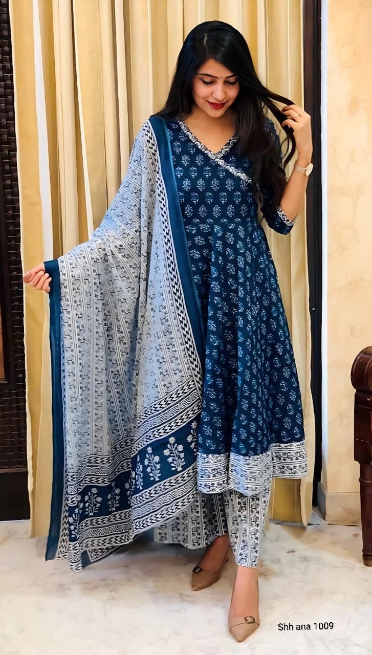 🍁*Fully Stiched Kurta and Pant & Dupatta Set*🍁 8