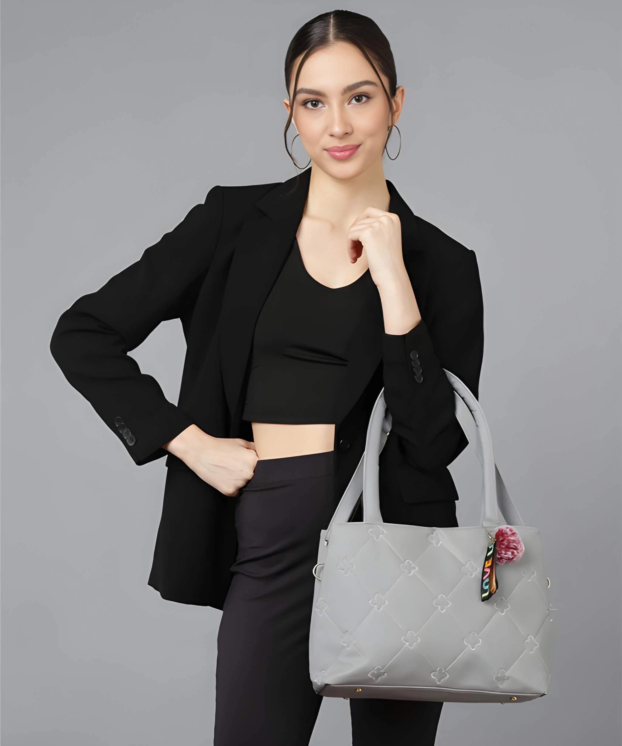 Elegant Ladies PU Leather Handbag | Premium Stylish Shoulder Tote Bag for Women 5
