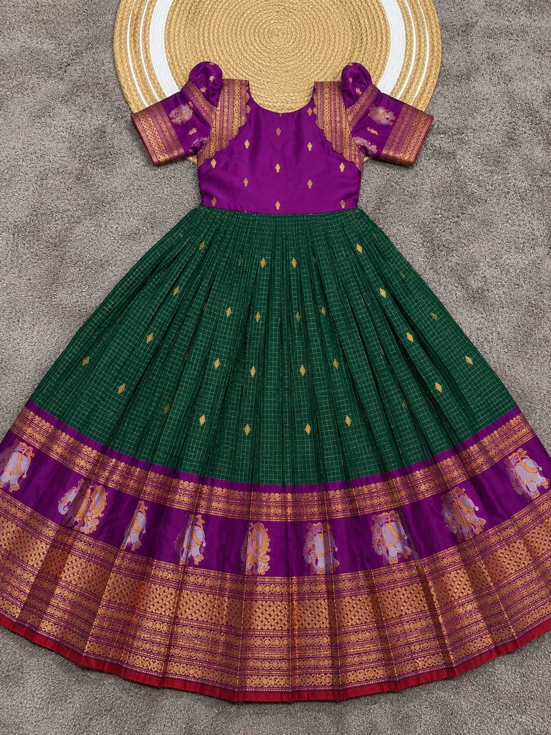 Silk Kids Gown 2