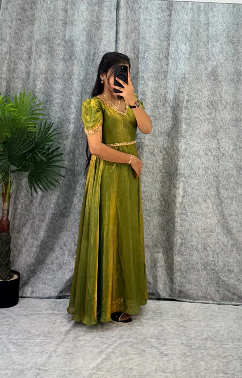 👑👑Premium Muhana Designer Space Silk Gown👑👑 2