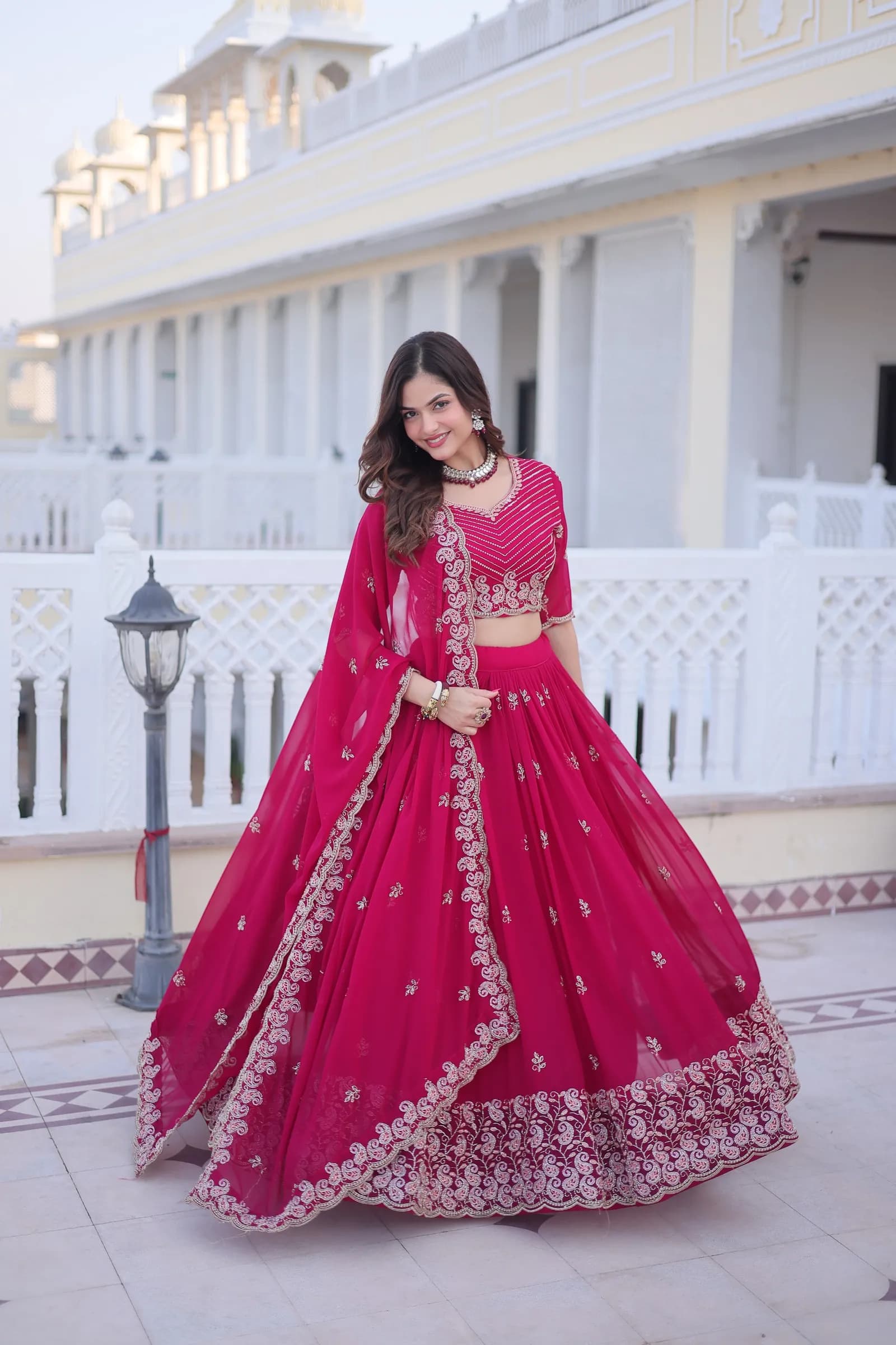 Lehenga choli Dupatta Set 2