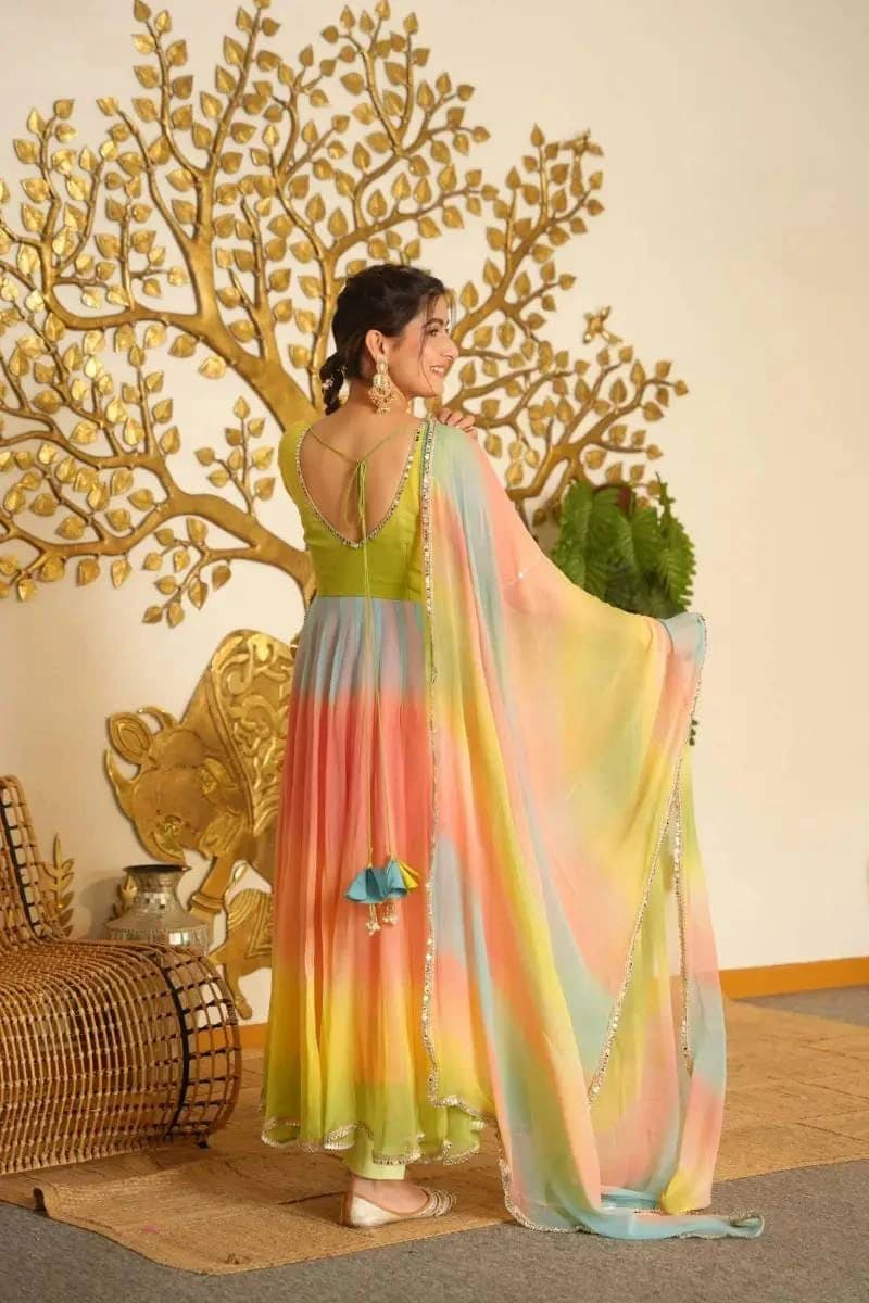 Elegant 3-Piece Anarkali Set 2