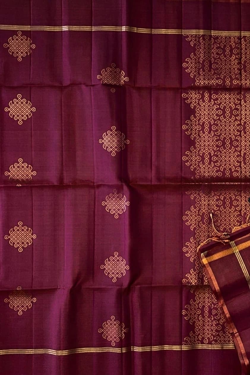 Soft Silk Saree with Blouse