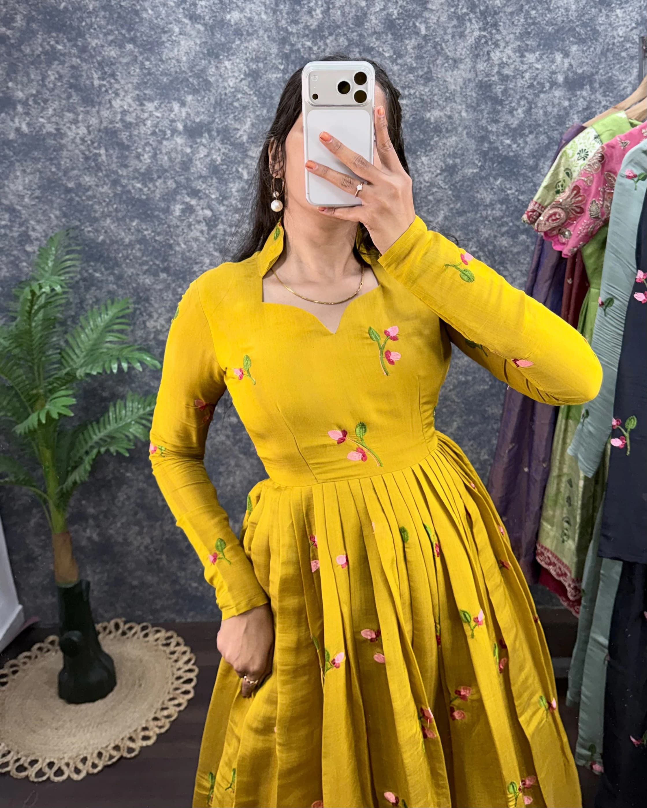 South Mull Chanderi Anarkali Set 2