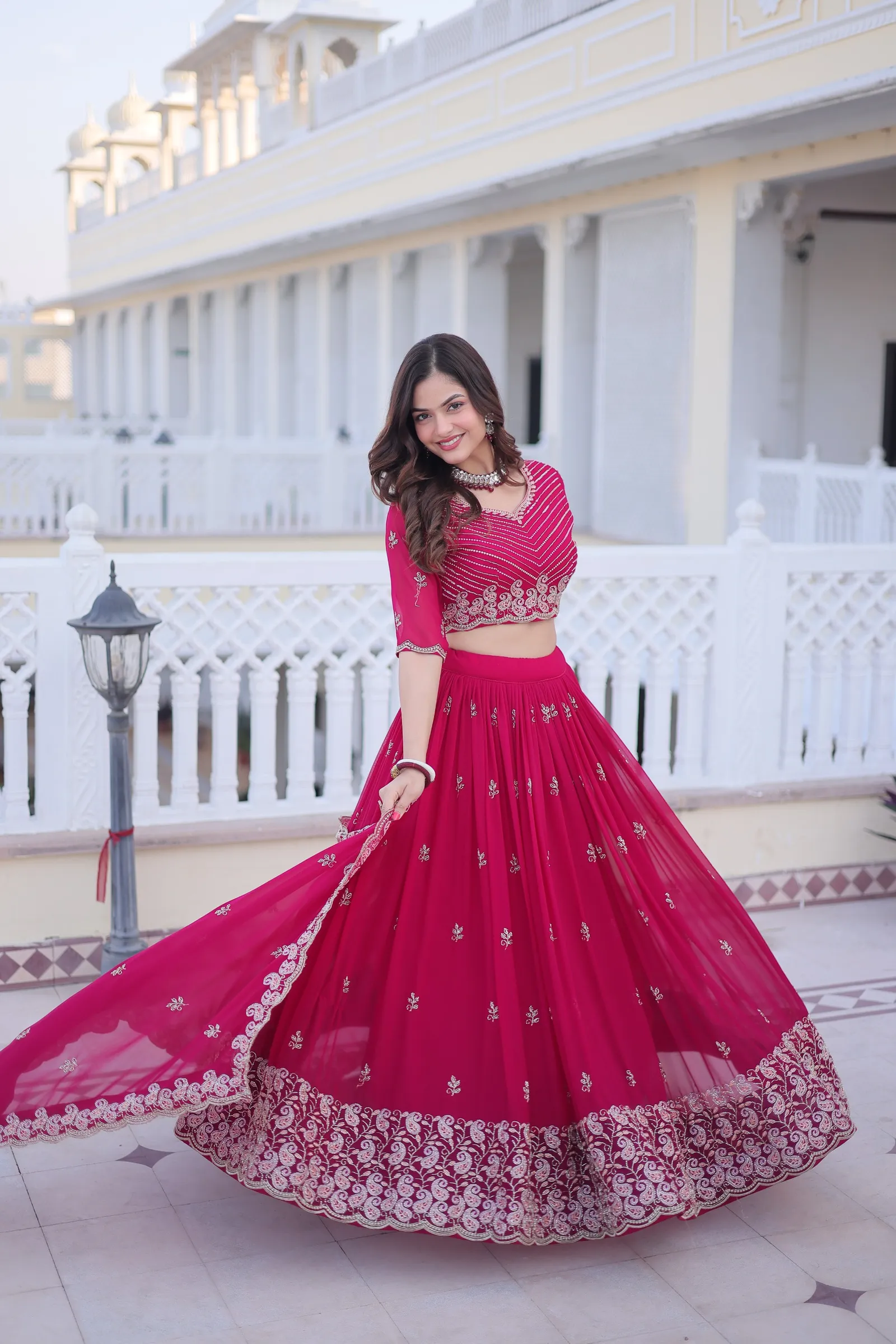 Lehenga choli Dupatta Set 5