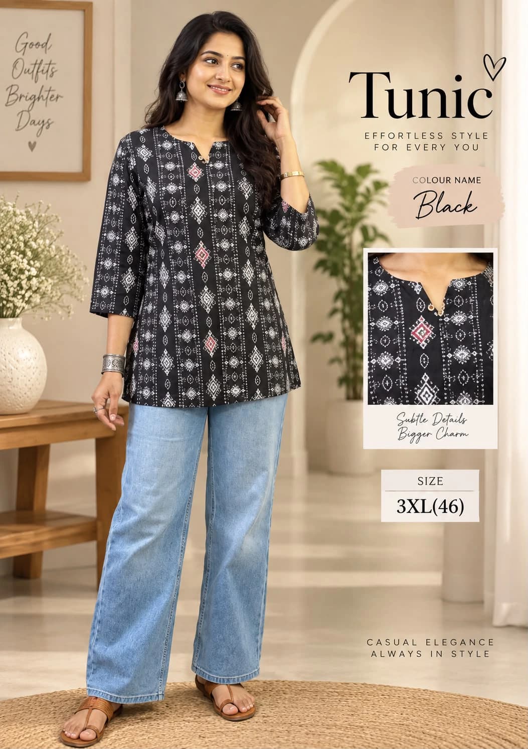 Cotton Printed Kurti