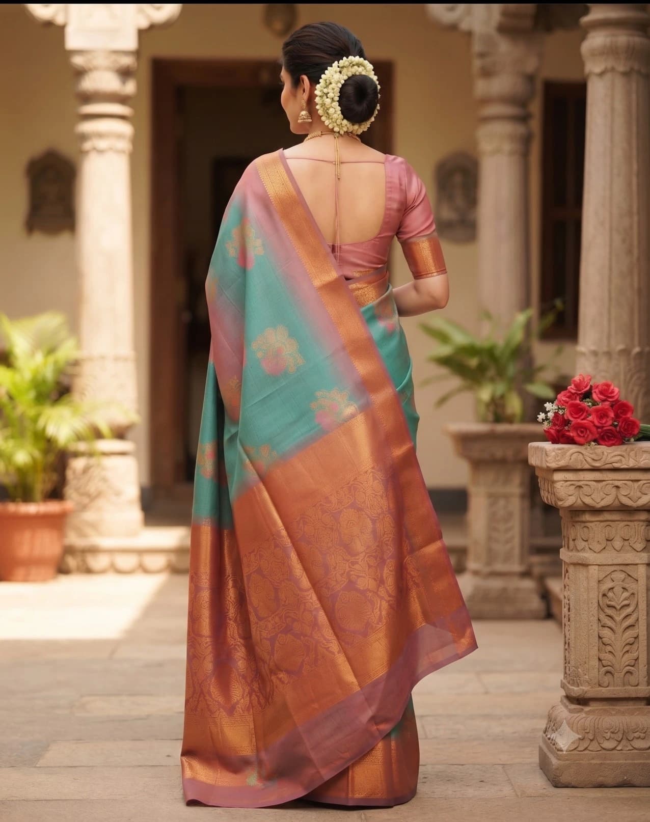 DIE & DIE SAREES  WITH BLOUSE 4