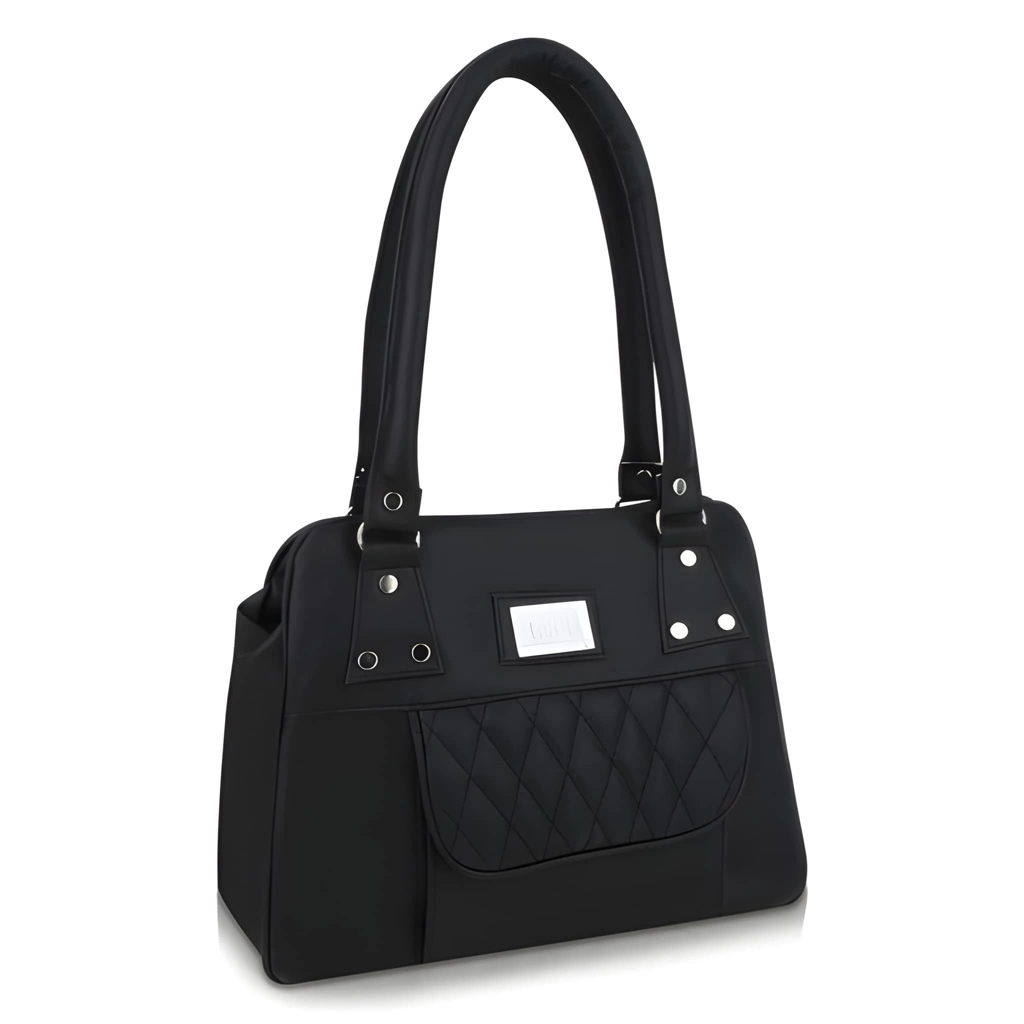 Premium PU Leather Shoulder Bag for Ladies | Spacious Multi-Pocket Design