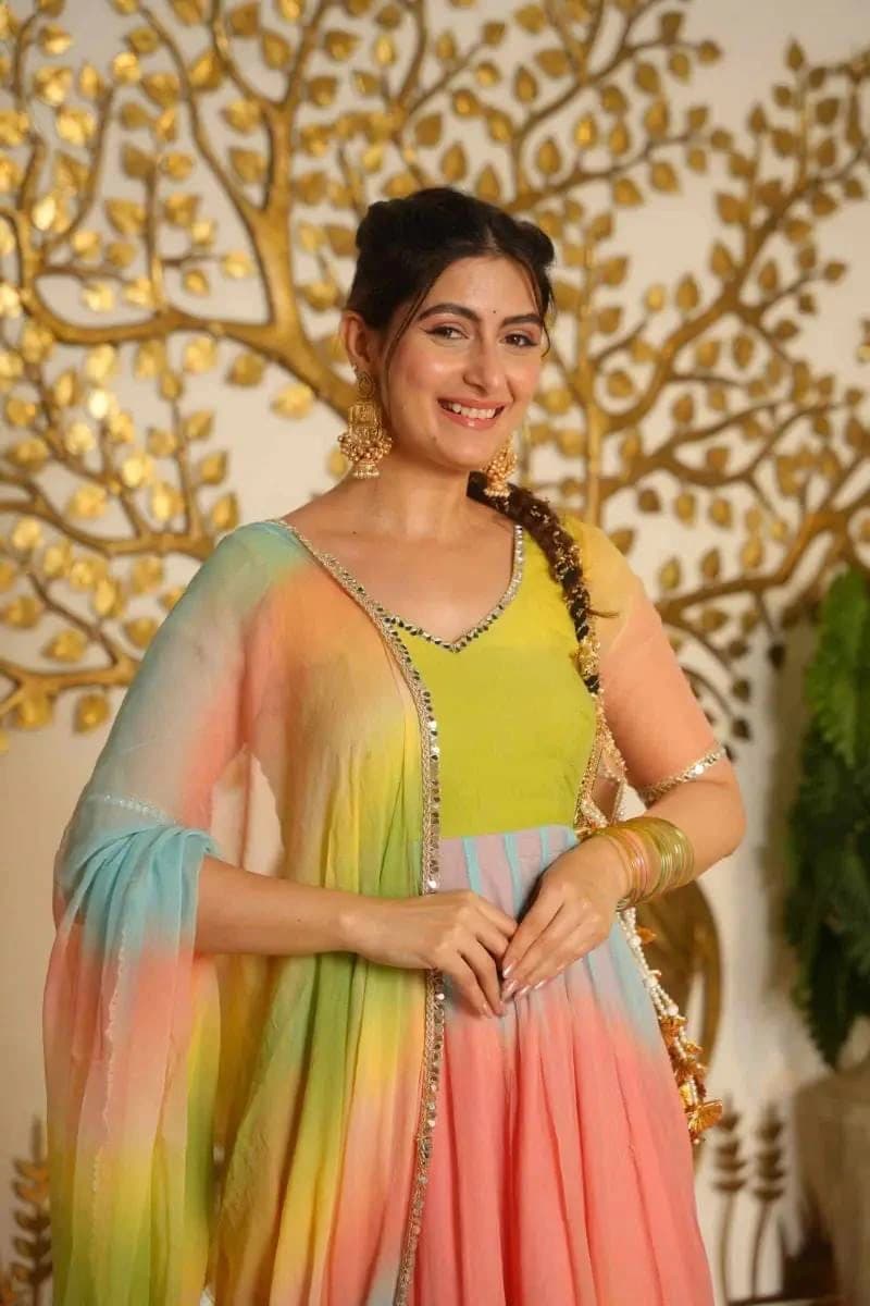 Elegant 3-Piece Anarkali Set 7