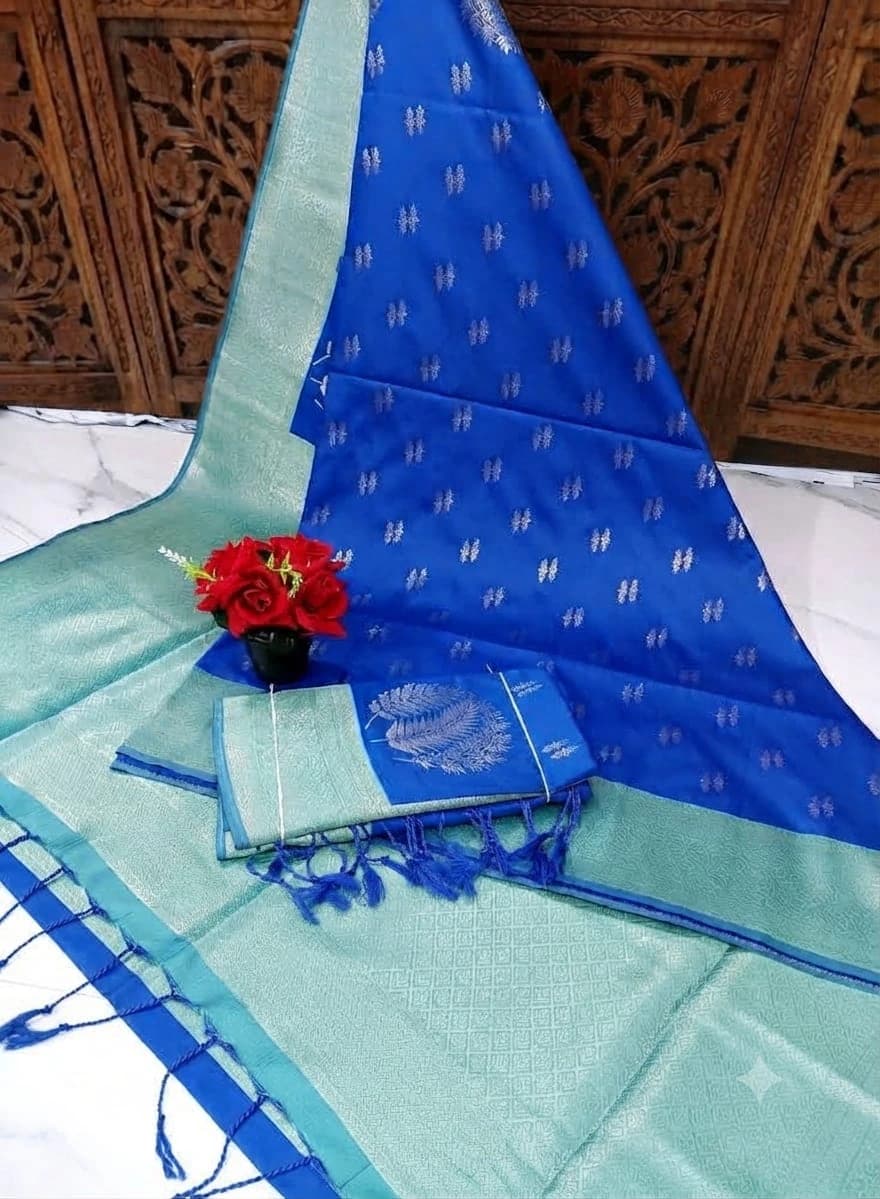 Soft Silk Saree with Blouse