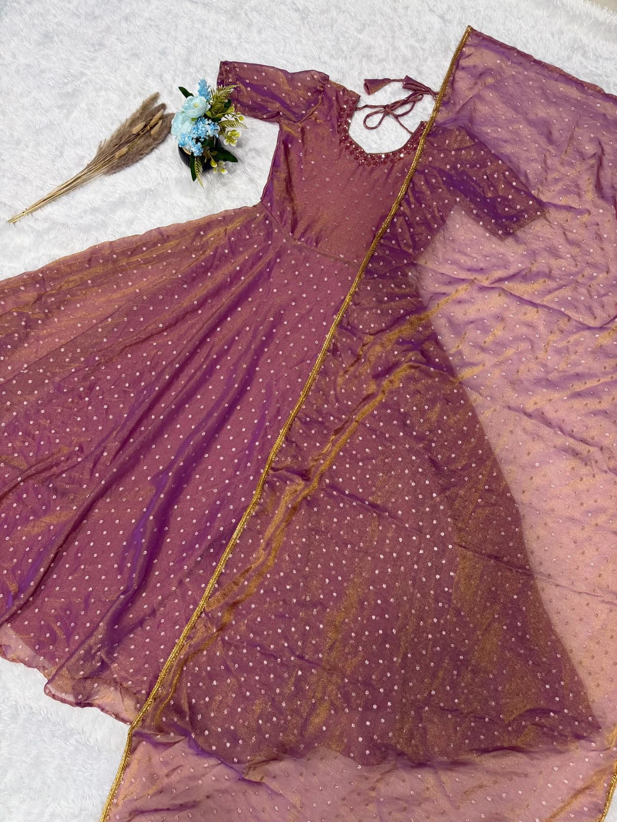 NC Moss Butti Gown 8