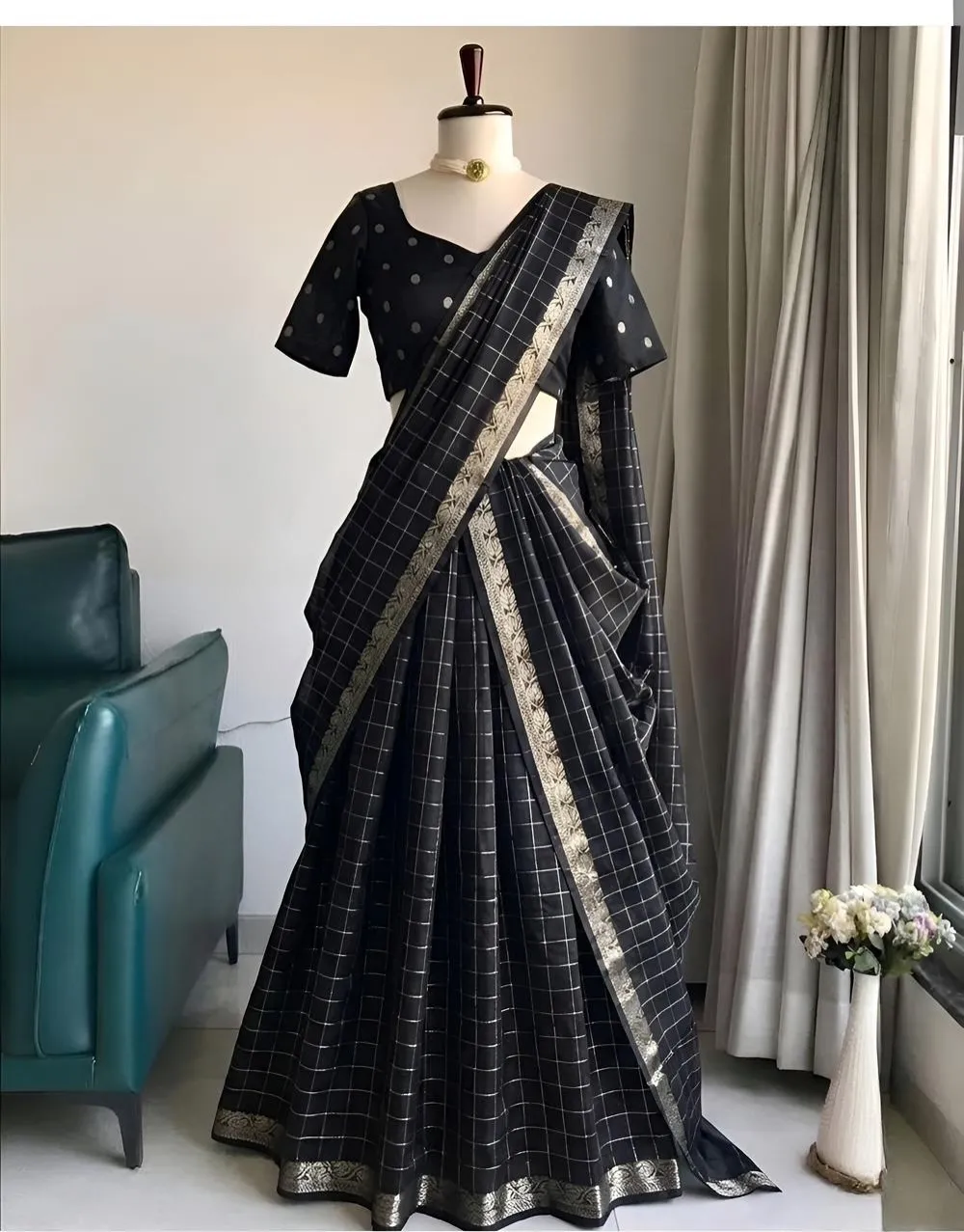 Pure Vintage Viscose Lehenga set 2