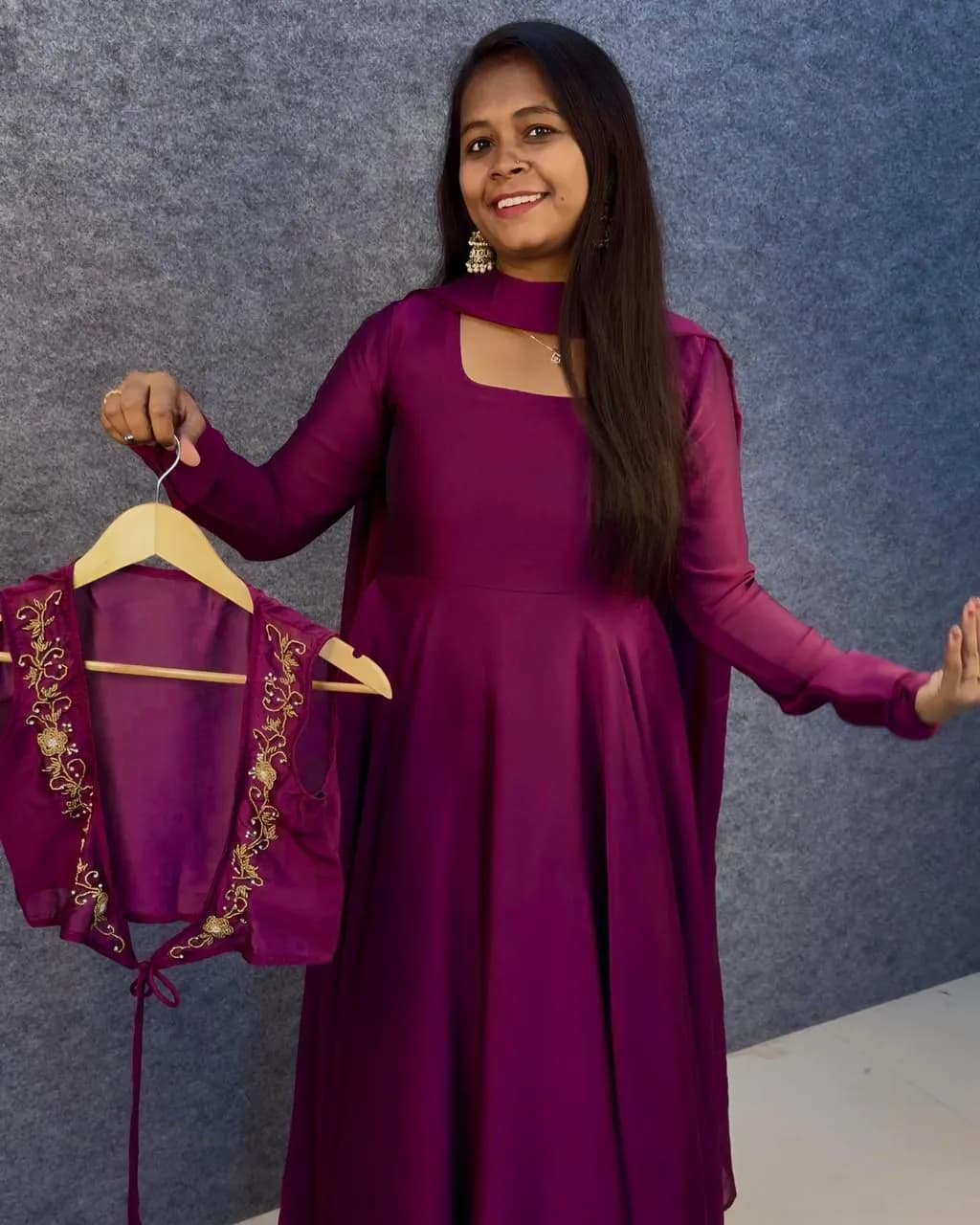 Premium Silk Gown