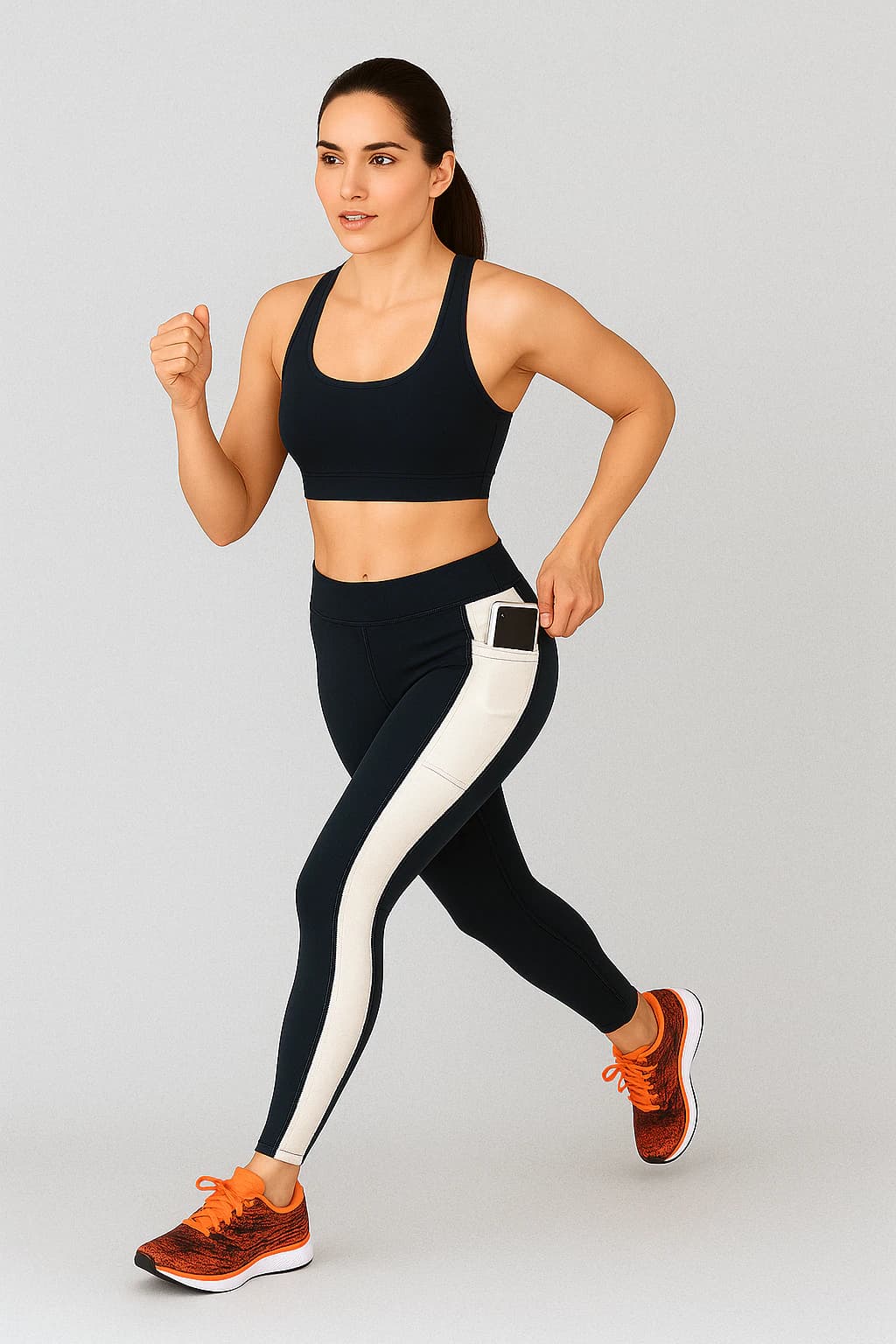 Women Stretchable Polyester Tights for Fitness & Daily Wear 2