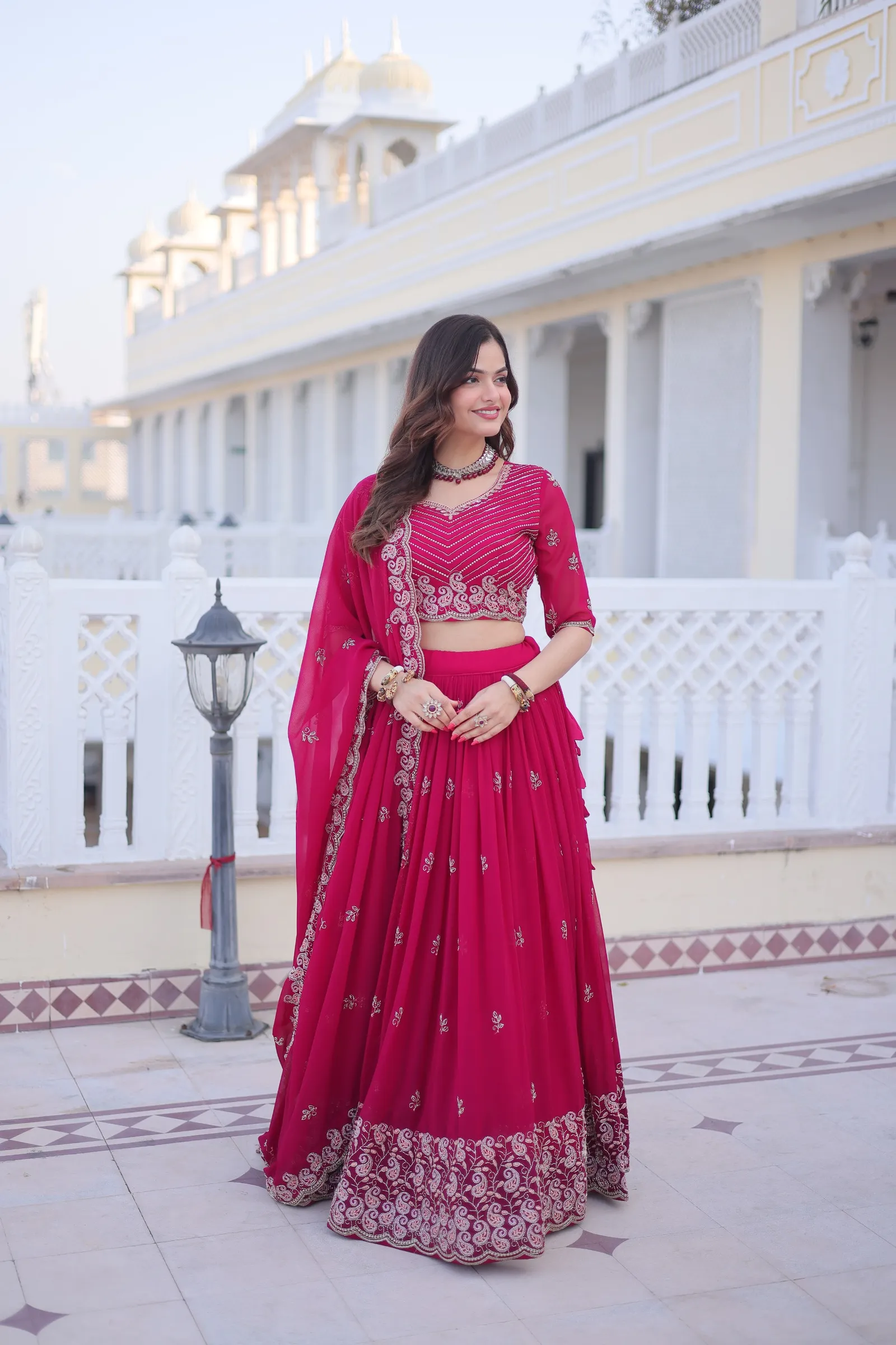 Lehenga choli Dupatta Set 6