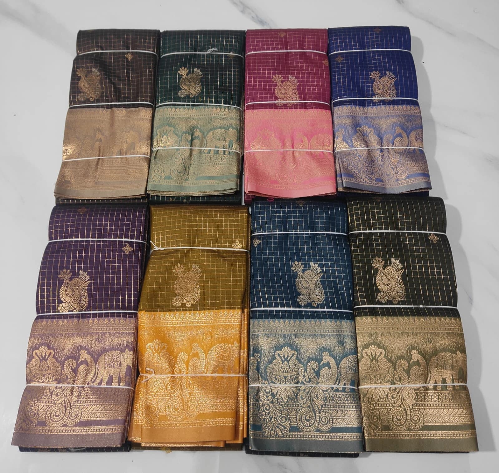 Kunthavai Soft Silk Sarees with Zari Work