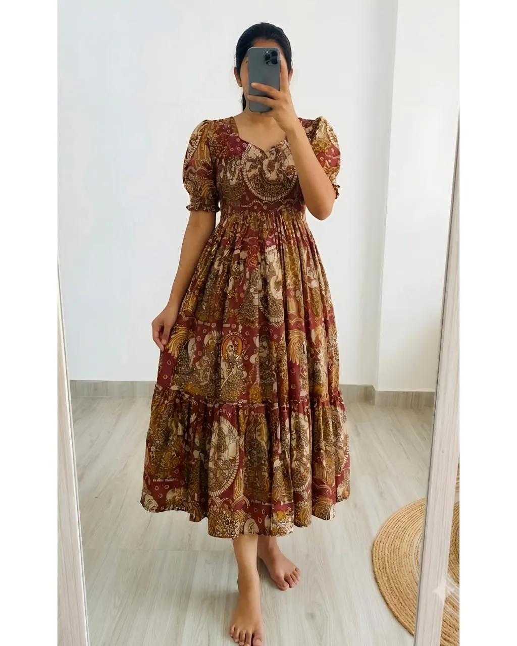 💐💐Most Demanding Kalamkari Maxigown💐💐 2