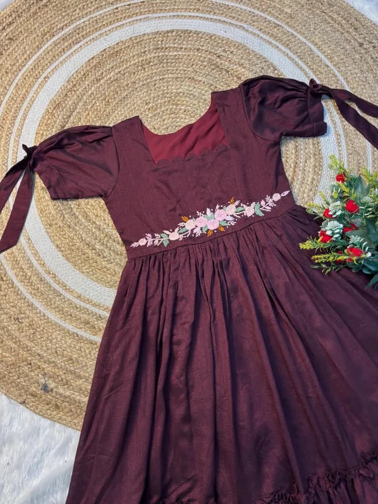 😍😍Premium Vichithra Silk Yamini Maxi Gown😍😍 2