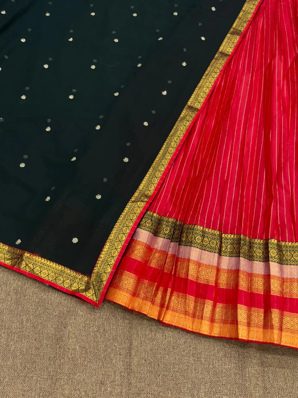 Soft Silk Zari Lehenga Set 6