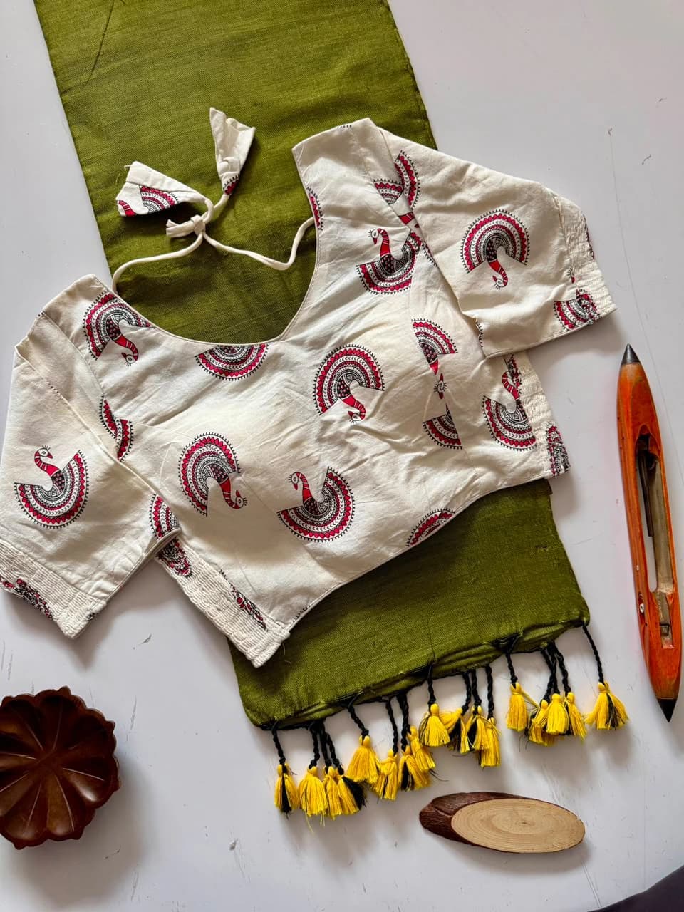 KHADI COTTON with blouse
