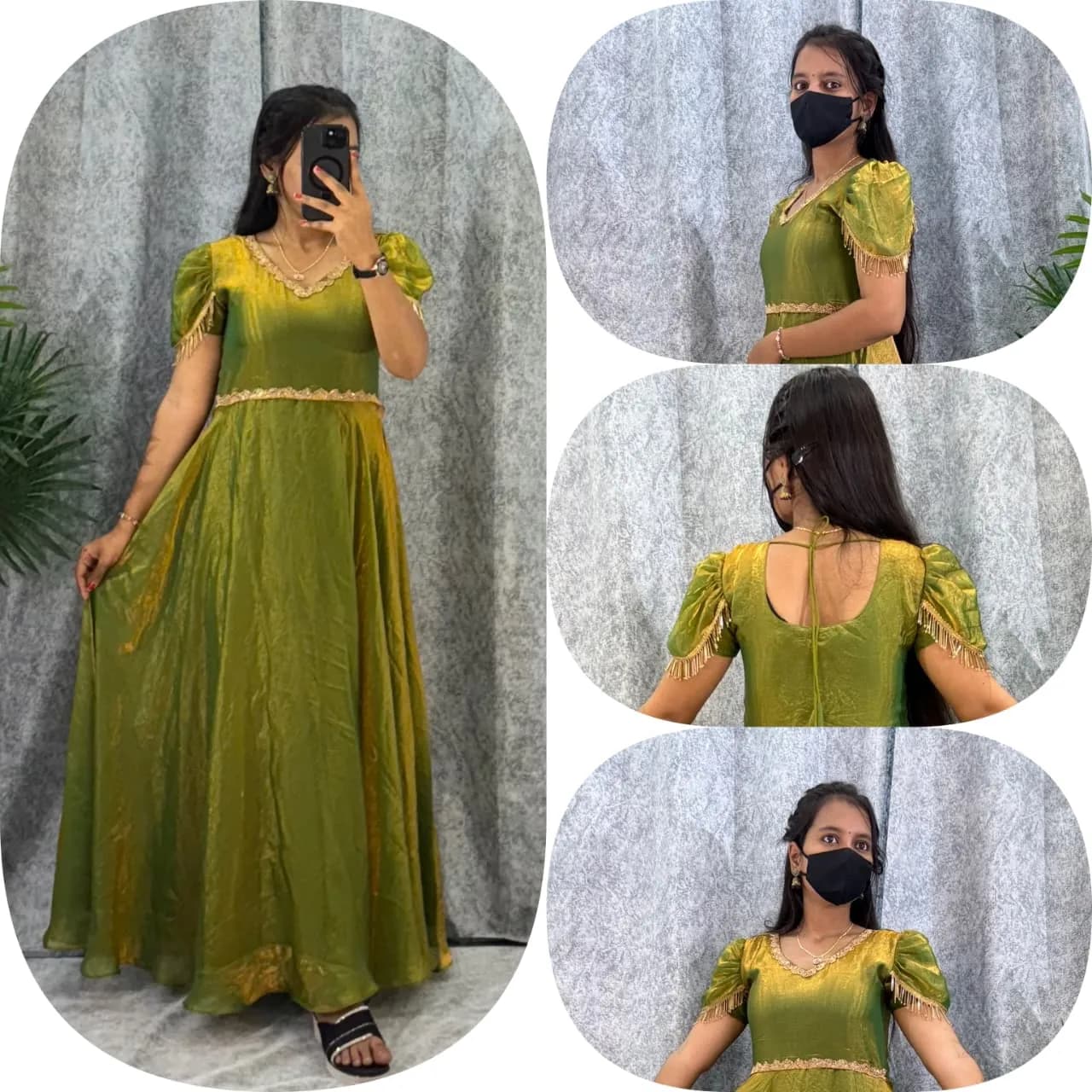 👑👑Premium Muhana Designer Space Silk Gown👑👑 3