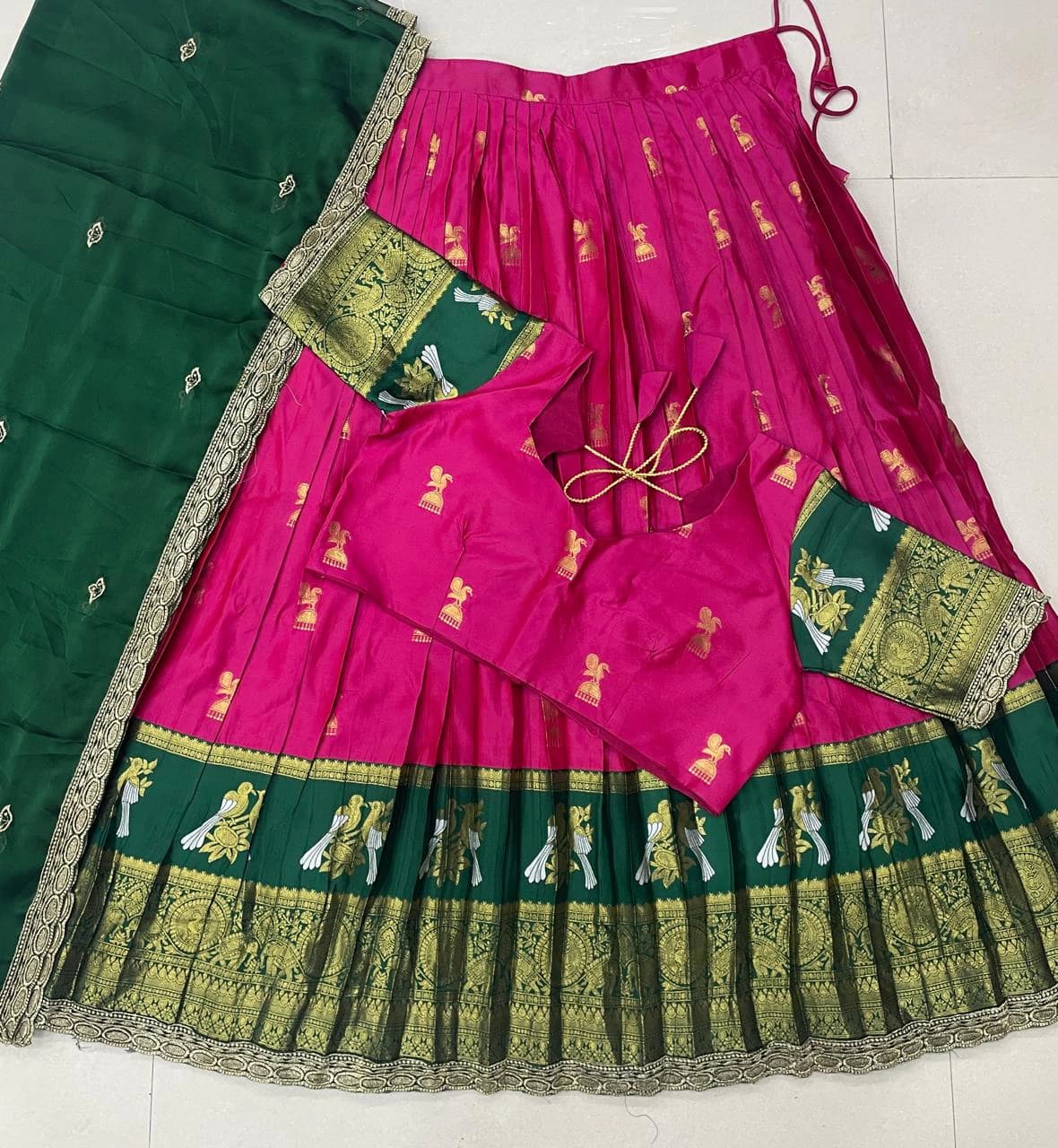 Kanjiveram Silk Lehenga Set 2