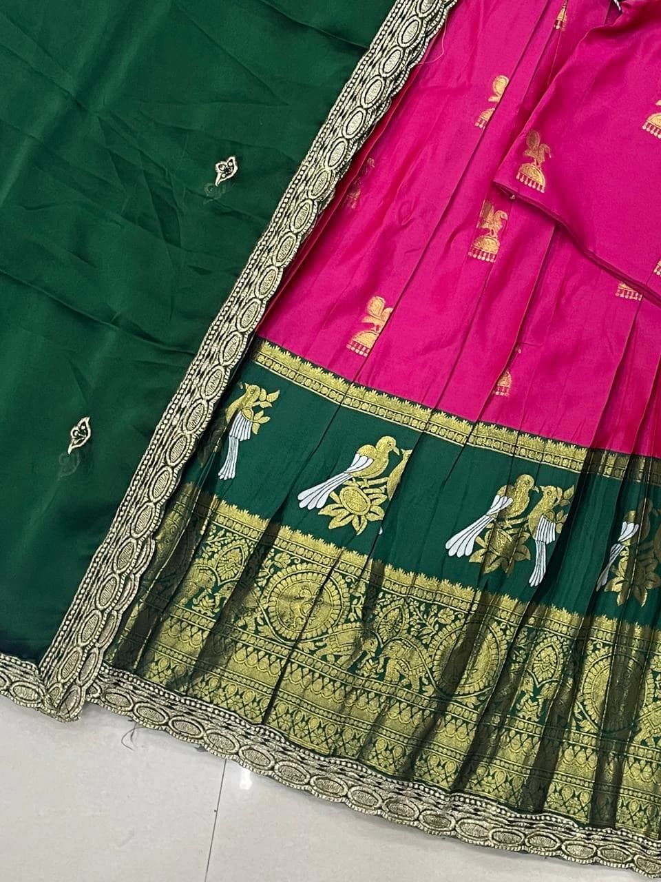 Kanjiveram Silk Lehenga Set 3