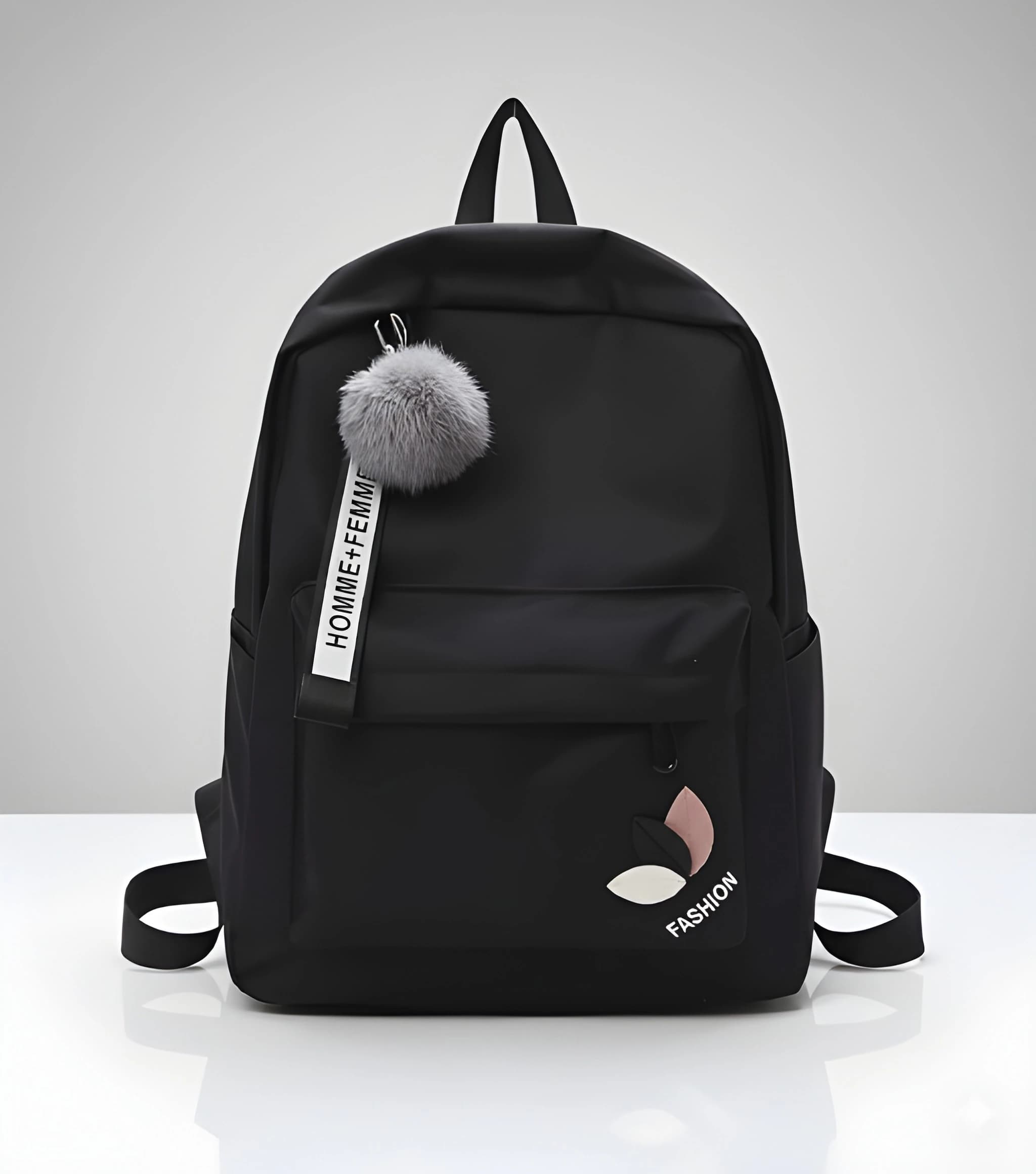 Latest Trendy Women’s Pink Backpack | Lightweight & Durable PU Leather School/College Bag|Adjustable