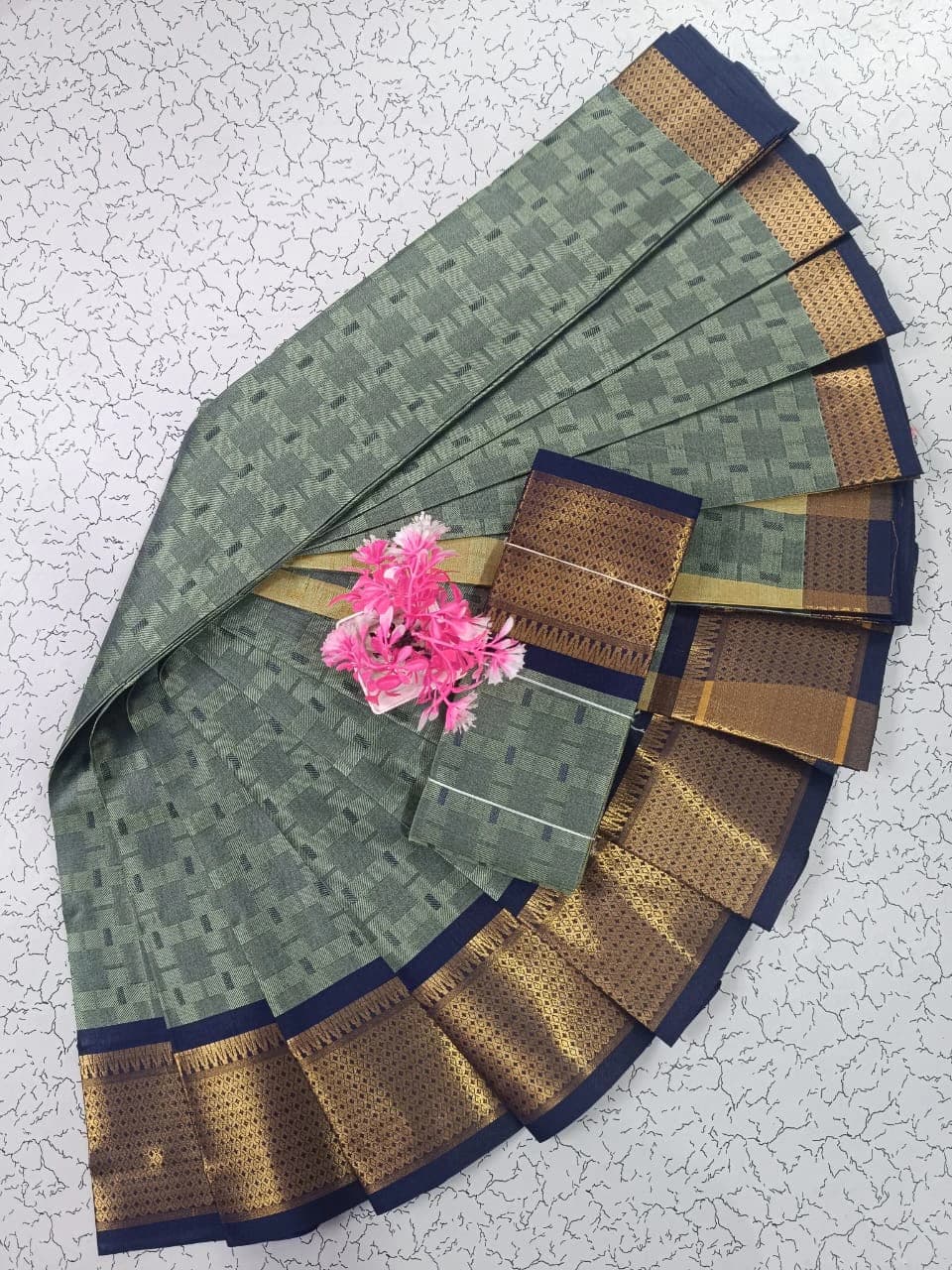 Kayal Emboss Saree with Blouse